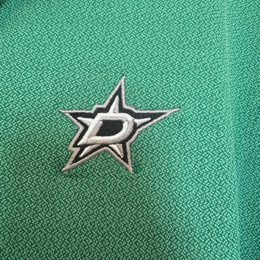 NHL Dallas Stars Levelwear Green Quarter-Zip Pullover - Picture 3 of 9